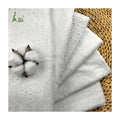 Stock Lot Organic Woven 100% Cotton White Embroidery Fabric for Wedding Girls' Clothing & Accessories