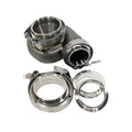 3 Inch Stainless Steel Heavy Duty Exhaust v Band Clamp and Flanges Kit