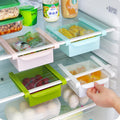 Kitchen Shelf Rack Organizer Plastic Food Storage Under Shelf for Kitchen Accessories Back to School