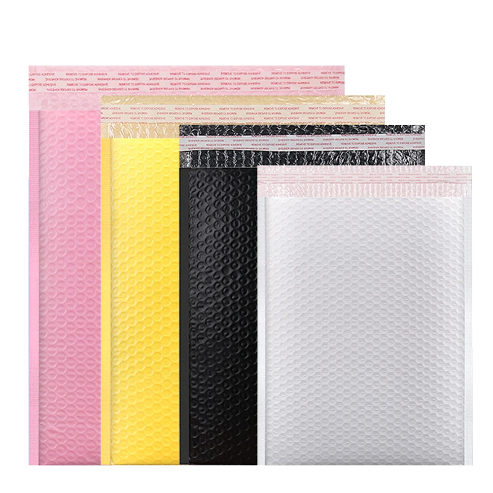 Poly Bubble Mailers 6X10 Inch Padded Envelopes Bulk Bubble Lined Wrap Polymailer Bags for Shipping Packaging Mailing Self Seal
