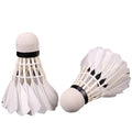 Hot Selling 3-Piece Professional Grade Badminton Ball Set Durable Hard PU Material Not Easy Break Goose Feather Shuttlecocks