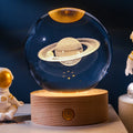 2024 New Christmas Novelty Gifts LED 3D Art Crystal Ball 6CM Night Lamp Luminous Crystal Ball for BirthdayValentineMother Days
