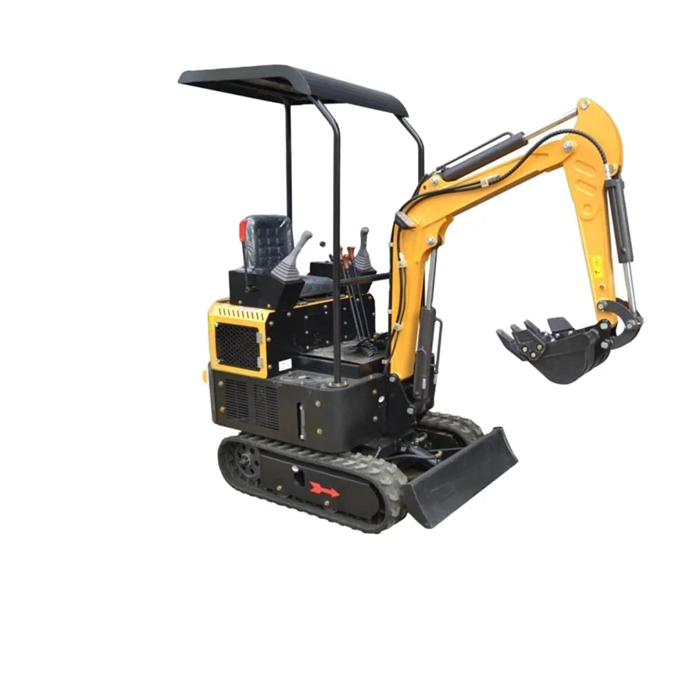 Cheap AW10 1000kg Mini Excavator 1 Ton 12HP Hydraulic Hammer Mini Digger Pelle Price Manufacturers Breaker Auger Dril MegaBDM