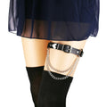 AA01504 Hip Hop Gothic Cosplay Adult Irregular Collar Goth Pu Leather Collar Choker Rock Punk Love Heart Circle