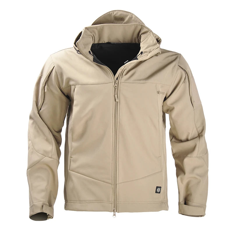 Wholesale Casual Men's Outdoor Tactical Utility Hooded Jacket