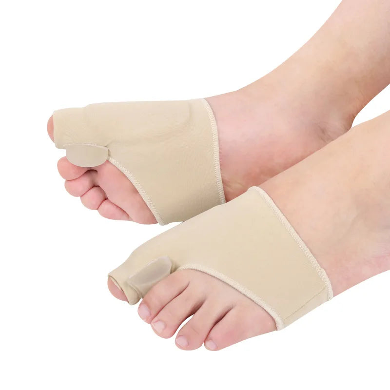 2024Wholesale Best Seller Comfort Insoles Day and Night Use Silicone Gel Toe Straightener Orthopedic Bunion Socks