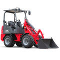 Free Shipping Diesel Powered Compact Loader EPA  Engine 4 Wheel Front End Loader Machinery With Attachments Wholesale