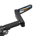 Adjustable Wide Range Cycling Rear View Mirror BMX and MTB Bicycle Handlebar Bike Accessories with Back Sight Reflector