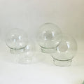 DIY High Transparency Immortal Flower Ball Snow Globe DIY Snowflake Water Balloon Glass Cover Rubber Stopper Figurine