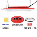 Figolite 240W LED Grow Board Original Lm301h Led Grow Light with 660nm 730nm UV 395nm Switch Control