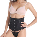 24 Steel Bone Girdle Short Torso Waist Trainer Waist Slimming Underbust Corset