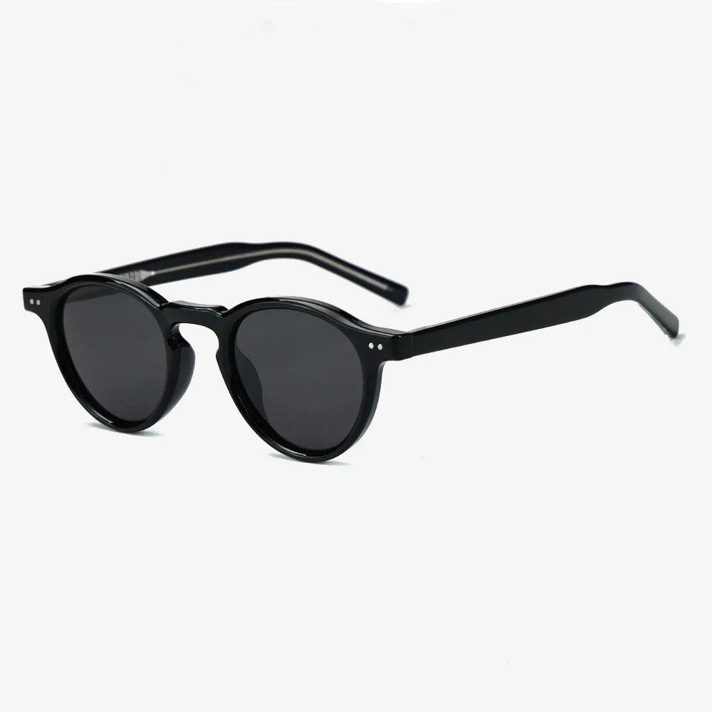 Men Glasses Luxury Designer Tr90 Sunglasses 2025 Trendy Polarized Glasses for Women Round Sunglasses