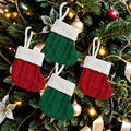 Factory Hot Sale Knitted Warm and Comfortable Christmas Socks Children Candy Gift Bags Merry Christmas