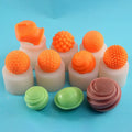 DIY  Handmade Candles Mould Soap Wax Resin Molds  3D Creative Variety Ball Shape Silicone Candle Molds