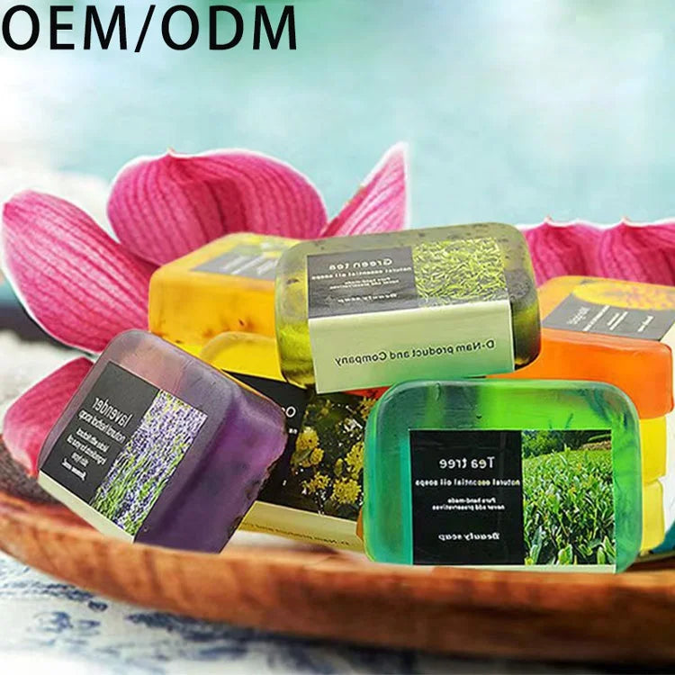 Lavender/Rose/Bamboo Charcoal/Lemon/Tea Tree/Aloe Vera Handmade Soap Wash Face and Bath Soap Moisturizing Essential Oil Soap MegaBDM