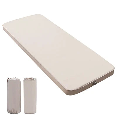 Double Foam PVC Camping Mattress Self Inflating with Frame Foldable 4.8KG for Rooftop Tent Trucks Hiking