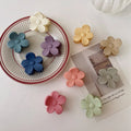 ARCHER Sale in Stock Multicolor  Small Flower Hair Clip Sweet Cute Girls Shark Hair Claw Summer Versatile Plastic Hair Clips