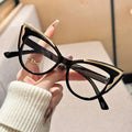 2025 Fashion New Design Cat Eye Women Eyeglasses Mixed Colors Anti Blue Light Glasses Frame