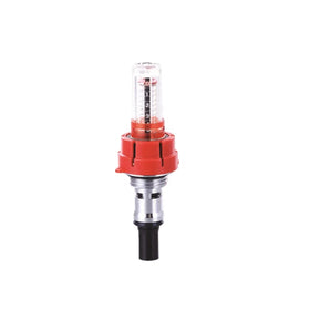 Valve Parts Underfloor Heating Manifold Flow Meter Regulating Structure Nickel Plated Brass 1/2''