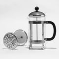 Heat Resistant Glass French Press Coffee and Tea Maker 304 Stainless Steel Coffee Press French
