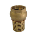 TMOK DN80 3Inch Female Threaded Brass Spring Bottom Non Return Foot Valve for Water Pump Systems