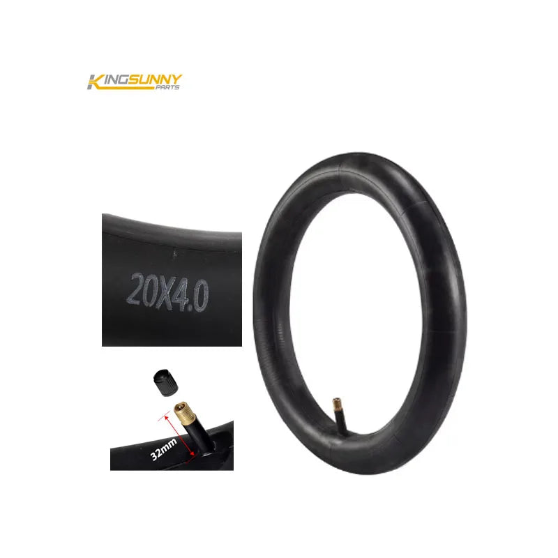 High Quality 20X4 Fat Tire Ebike Inner Tubes with Schrader Valve 20 X 4.0 Bicycles Premium Tube MegaBDM