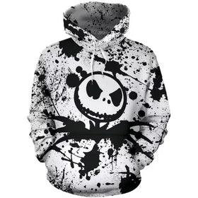 Fitspi Wholesale Christmas Hoodie Custom Anime Printed Novelty Hooded Sweatshirt Men's Costume