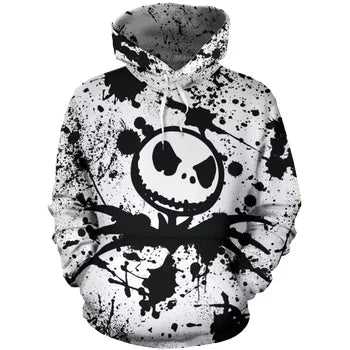 Fitspi Wholesale Christmas Hoodie Custom Anime Printed Novelty Hooded Sweatshirt Men's Costume