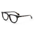 Glass Frames Optical Eyewear Anti Blue Light 2024 Eyeglasses for Women Custom Frame Two Tone Round Acetate Optical Glasses