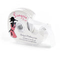 Transparent Waterproof Tape Roll with Cutter for Fixing Clothes or slip Dress