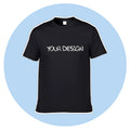 Wholesale 220g High Quality Plain 100% Cotton T-shirt Slim Fit Custom Men T Shirt Printing Logo T-Shirt for Men