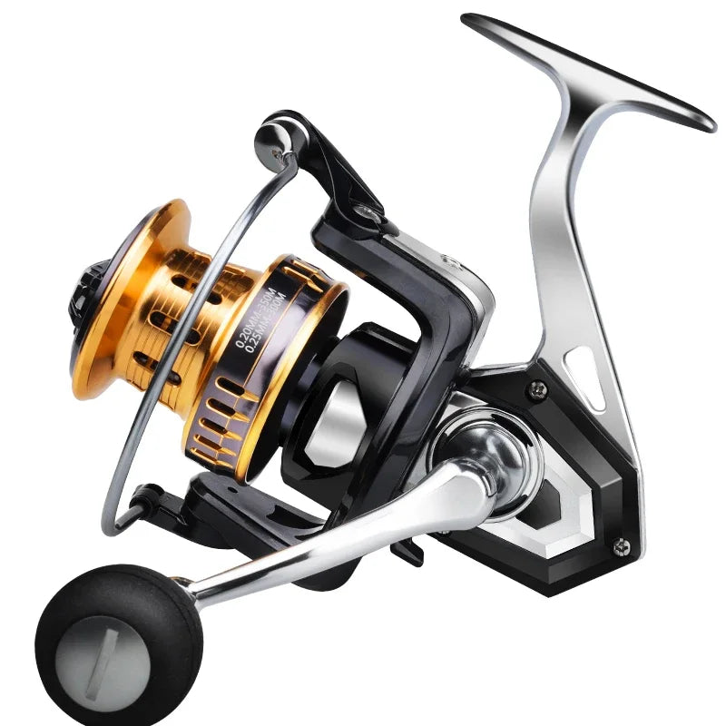 Fishing Reel Deep Shallow Spools 5.2: Trolling Fishing Reel Metal Hollowed Spool Spinning Reel Fishing MegaBDM