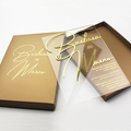 Laser Gold Mirror Acrylic Names Invited Cards and Laser Cut Gold Mirror Names Transparent Wedding Invitation Cards