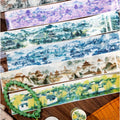 1Roll Japanese Paper Landscape Tape Landscape Unique Series Special Oil Handbook Vintage European Collage Backing Stickers