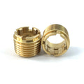 Customized CNC Brass Nut Screws Bolts Copper Machining Part NPT G1/2
