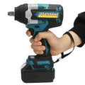 700nm Torque New Brushless Cordless Car Impact Wrench 2 Lithium Batteries Set With Cheapest Price