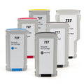 Ocbestjet Compatible Ink Cartridges for HP 727 for HP Designjet T2500 T1530 T920 T1500 T2500 T930 T2530 Printer