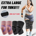 Plus Size Nylon  Knee Support Brace Patella Compression Knee Pad for Basketball Running