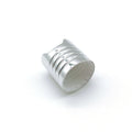 White Top 24/410 28/410 Silver Shampoo Cap High Quality Aluminum Silver Disc Top Cap