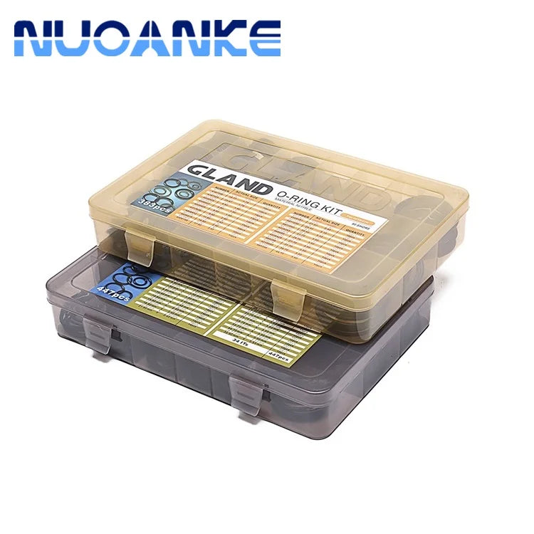 Hot Sale China Brand Rubber Seal O-Ring Kit ORing Assortment 382 386 404 407 419pcs  Excavator Repair Assortment Sealing Tool