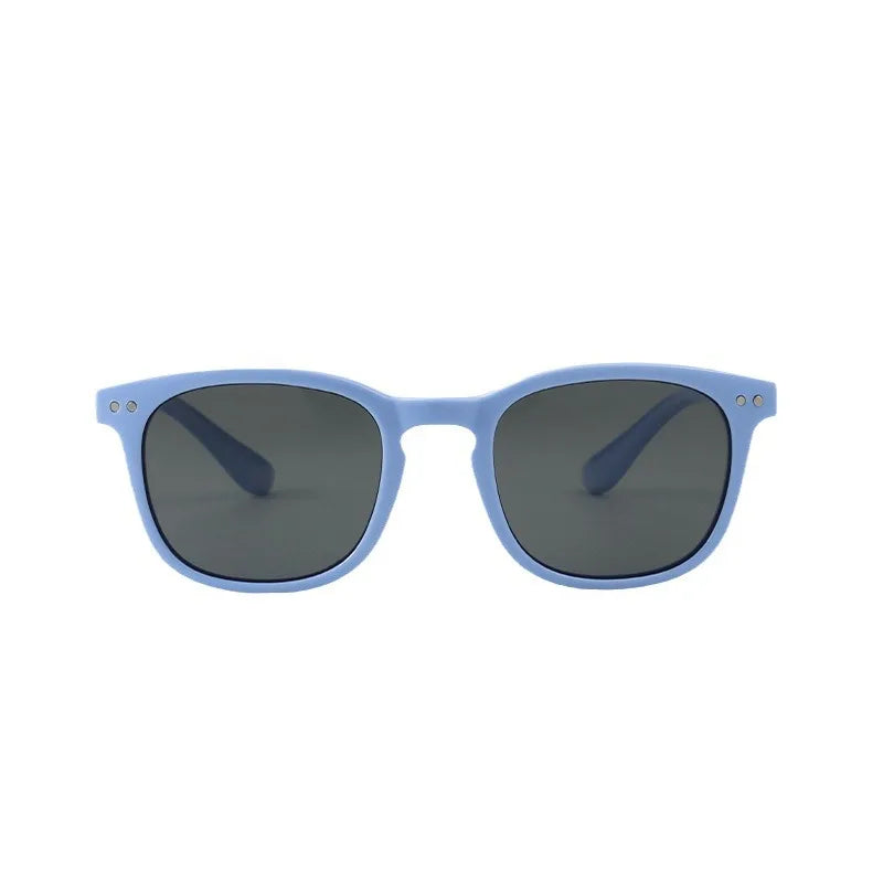 Flexible Food Grade Silicone Polarized Lens UV400 2024 Hot Sale Summer Beach Boys Girls Cute Round Kids Sunglasses Wholesale