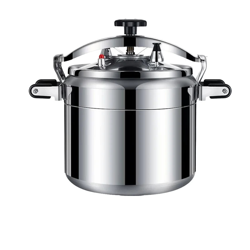 Large Aluminum Soup Pot and Cookware Set New Camping Pressure Cooker with Gas Stove for Kitchen Cooking Supplies