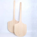 Kitchen Baking Utensils Bamboo Pizza Cutting Board with Long Handle Wooden Pizza Peel