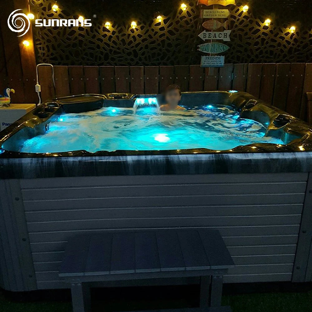 Luxury Outdoor Hot Tub Spa Family Spa Backyard Spa and Hydro Massage Hot Tub whirlpool for Leisure