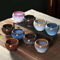 Wholesale Japanese Style Pottery Saudi Arabia Ceramics Kung Fu Tea Water Coffee Cup