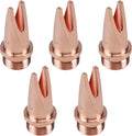 Upper Laser Welding Nozzle Tip Kit Copper Nozzle C Length 40mm for Portable Welding Torch Accessories Nozzles