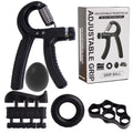 CHENGMO SPORTS Factory Price Adjustable Hand Gripper Set Finger Forearm Exerciser Grip Strength Trainer for Home Gym Workout