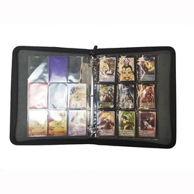 Premium BLACK PP Matte Trading Card Binder Photo Album Customized Card Album