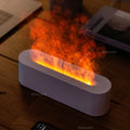 Portable Colorful Flame Aroma Diffuser USB Fire Humidifier Diffuser 150ml Household Essential Oil Diffuser
