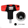 Mechanical T-handle Hex Key Wrench 1/4 Torque Tool 0.6nm --6Nm Allen Wrench Set Hex Key